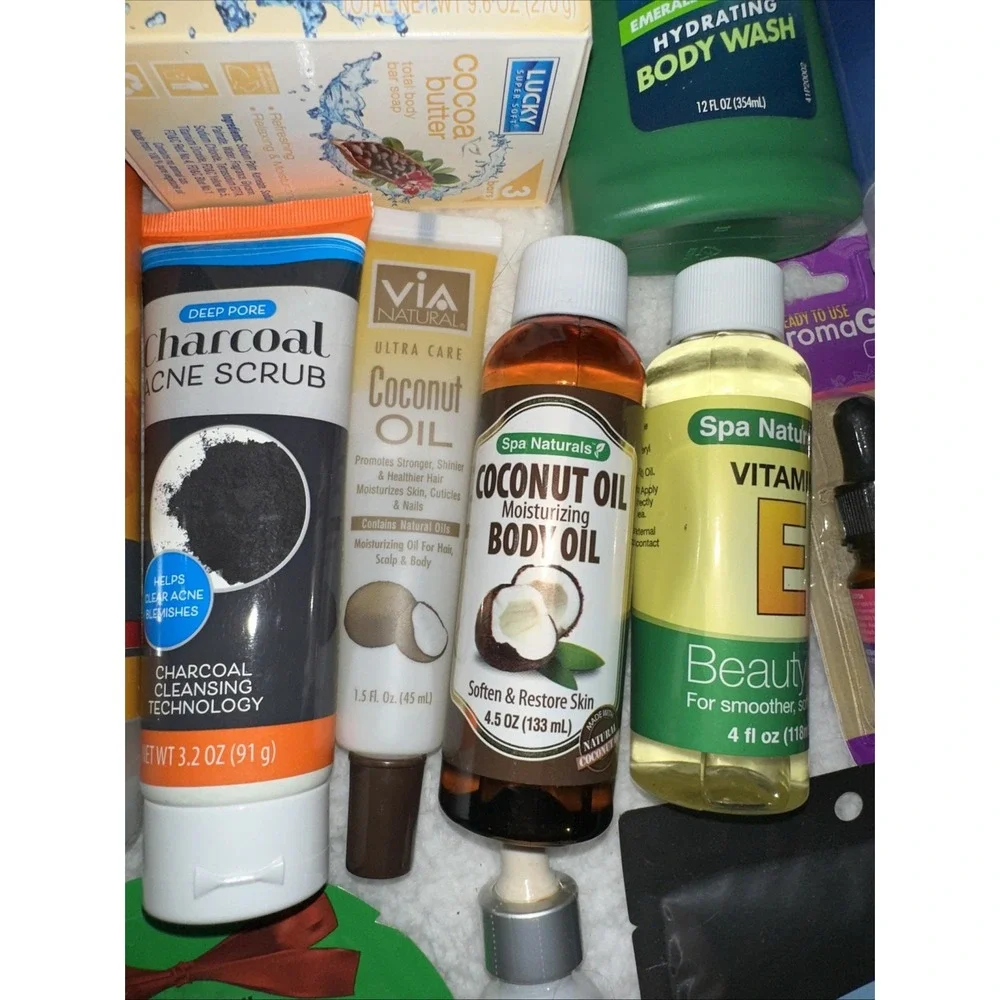 Lot Of Travel Vacation Sized Brand Name Toiletries Girls Mask Lip Self Care